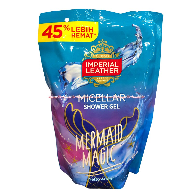 Cussons Imperial Leather 400ml Micellar Shower Gel Mermaid Magic Cosmic Unicorn Refill Isi Ulang Sabun Mandi Showergel Cusson