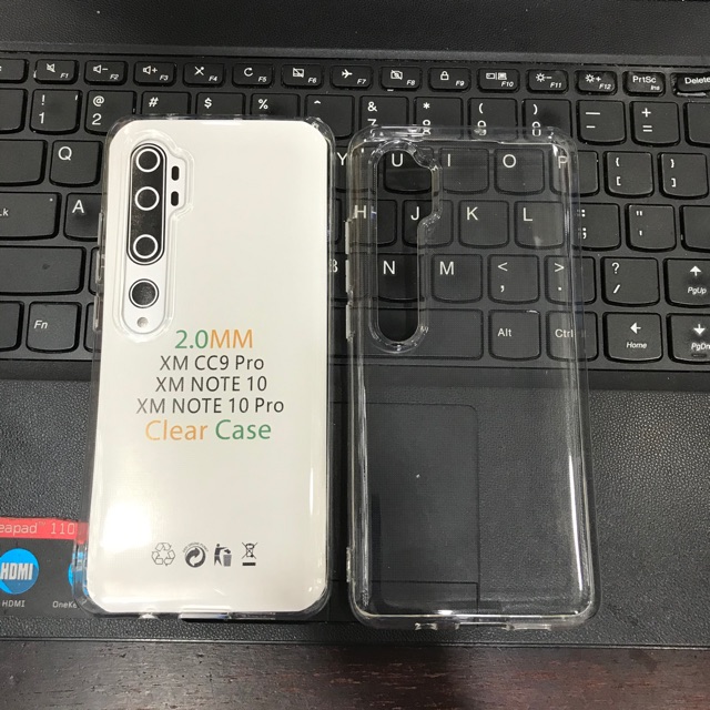 Jelly Case Xiaomi Mi Note 10 Pro Transfaran Bening Bahan Tebal Anti Jamur