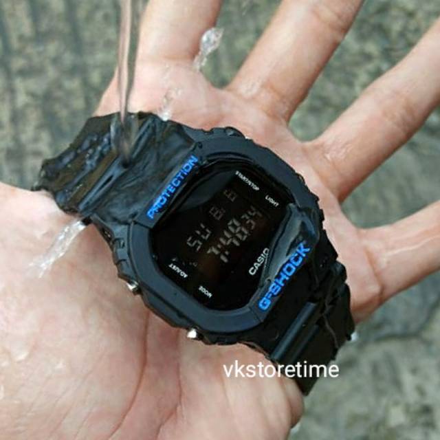 Viral kak!!! Siap Renang Jam Tangan Digital Casio Gshock Dw5600 Water Resist Renang Mandi Hujan