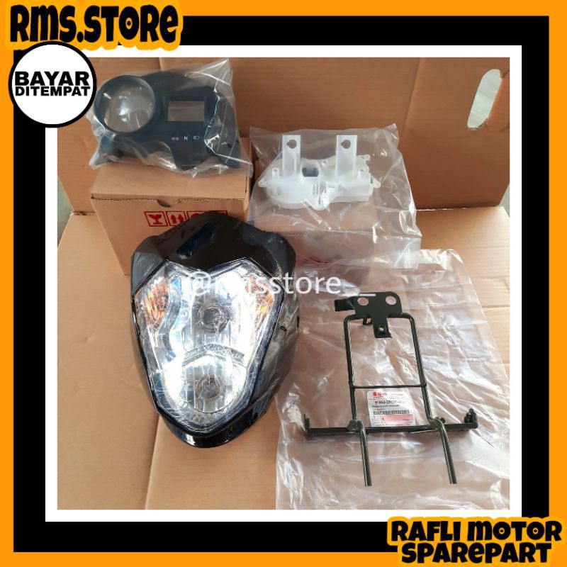 Full set batok lampu kepala suzuki satria fu thailand / bracket fu