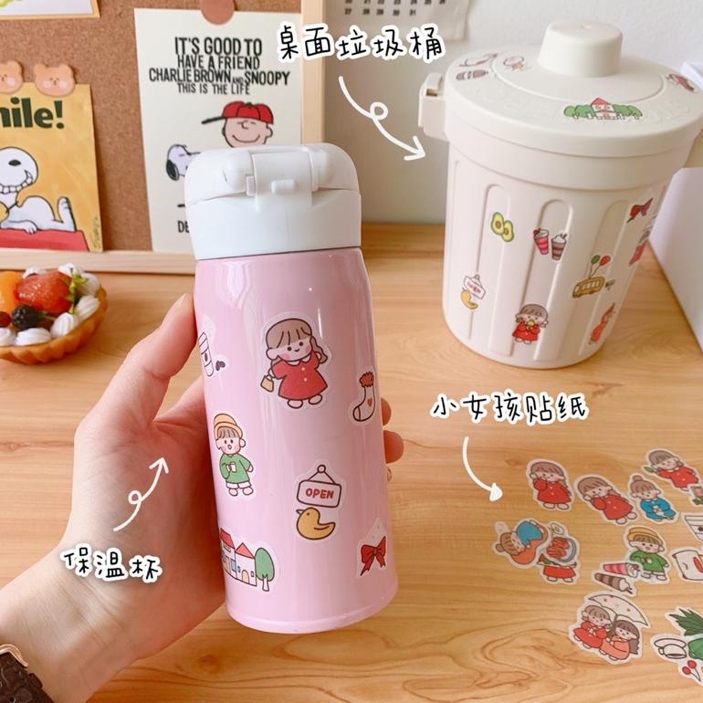 

Cute Pvc Sticker Water Resistant Sticker Imut Tahan Air Diy Diary Sticker