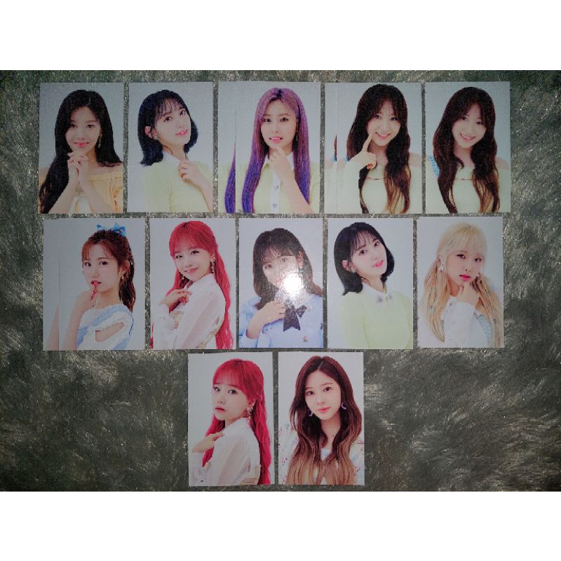 IZ*ONE IZONE ONEIRIC THEATER PHOTOCARD PC (BENEFIT 50000 WON MD 1 MD 2 & SLOGAN)