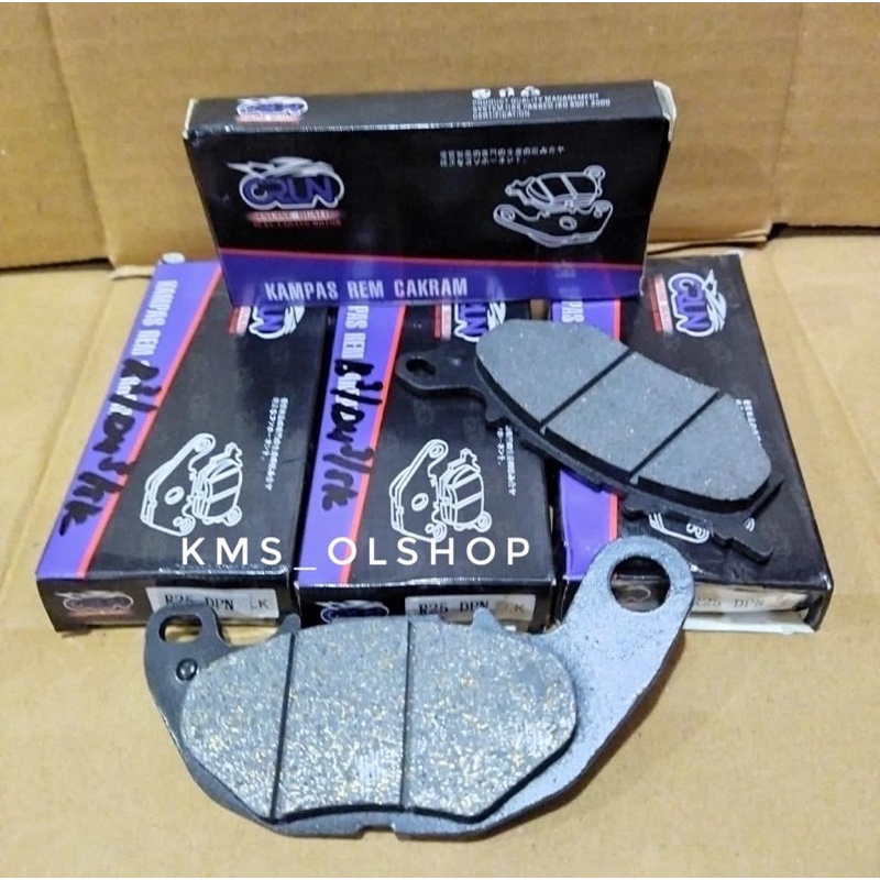 Kampas Rem Depan R25 / R15 V2 /X MAX Discpad Dispad R25 / R15 V2 / X-MAX / MT 25