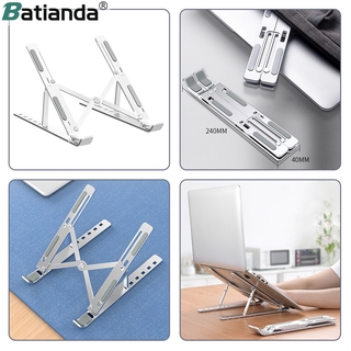 Stand Holder Laptop/Tablet Bahan Aluminum Bisa Dilipat