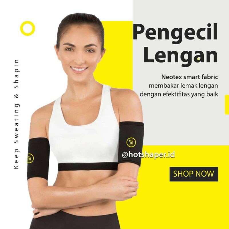 KORSET LENGAN HOT SHAPERS ARM CORSET KORSET LENGAN PENGECIL LENGAN PELANGSING LENGAN TANGAN