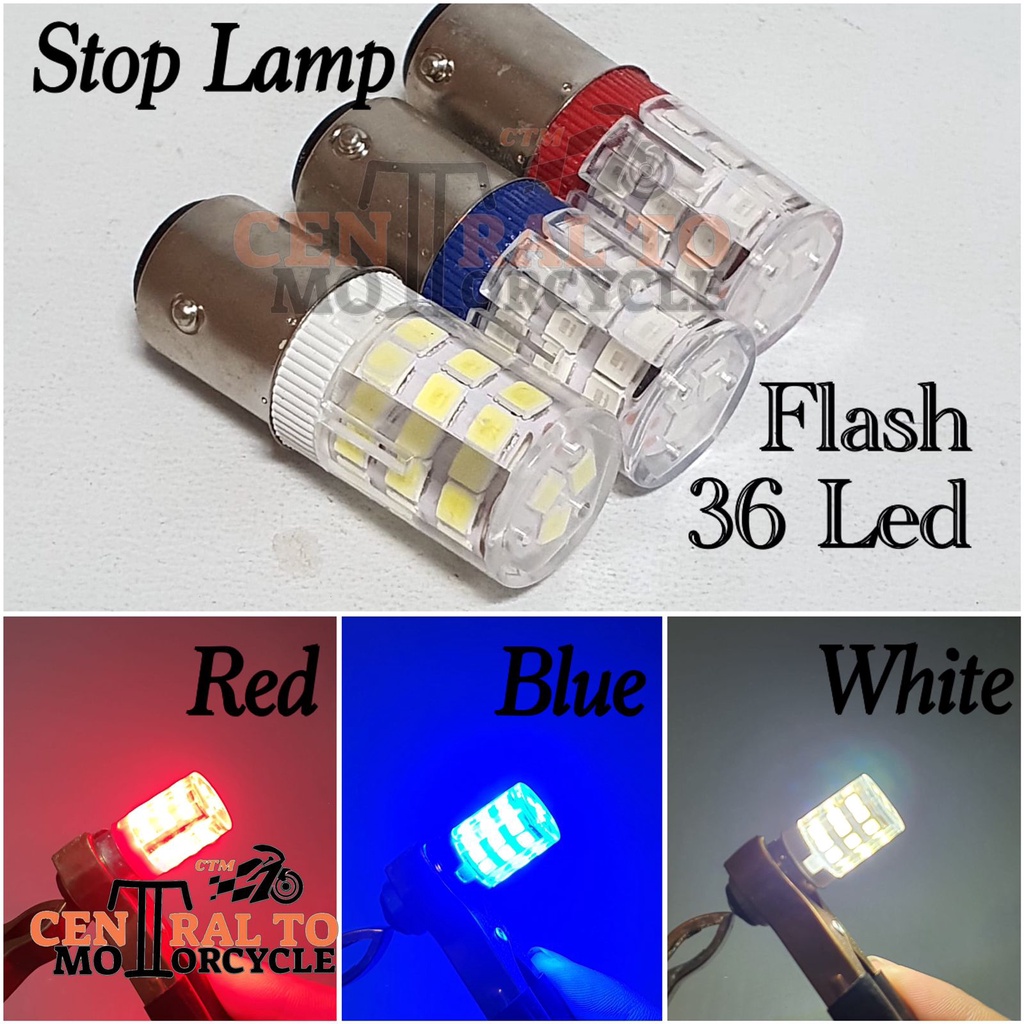 LAMPU STOP REM 36 MATA LED BISA UNTUK SEMUA JENIS MOTOR