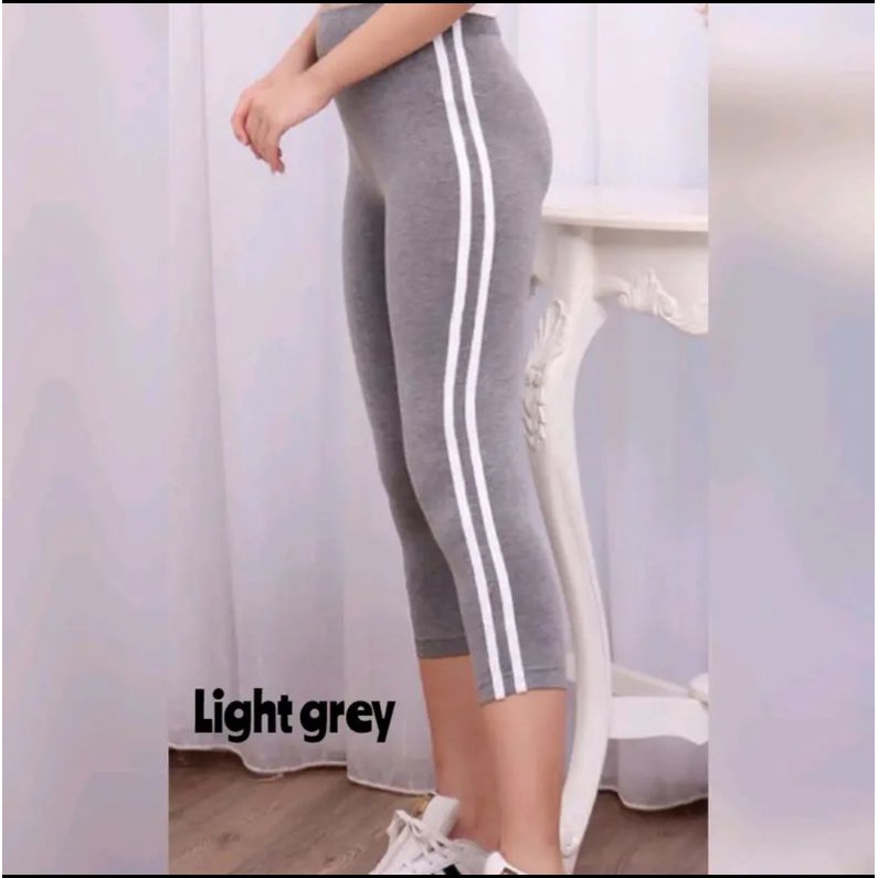 Celana wanita 7/8 list import / celana legging wanita 7/8