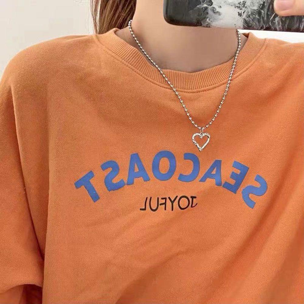 Lily Kalung Rantai Klavikula Logam Berongga Choker