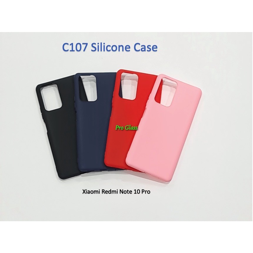 C107 Xiaomi Redmi Note 10 / 10 Pro Colourful Ultrathin Silicone Case