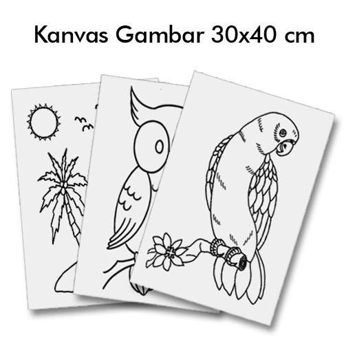 

Kanvas Gambar Anak 30x40 cm