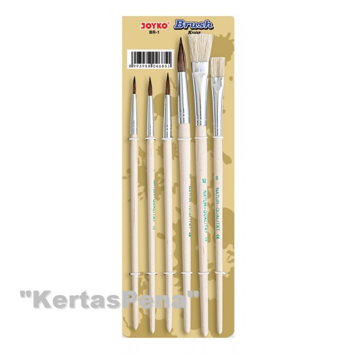 

KUAS LUKIS / KUAS CAT AIR / BRUSH SET / JOYKO / BR-01
