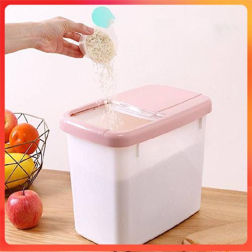 BERAKO Kotak Wadah Penyimpanan Makanan Tempat Beras Kacang Tepung Rice Box Storage Aesthetic Estetik