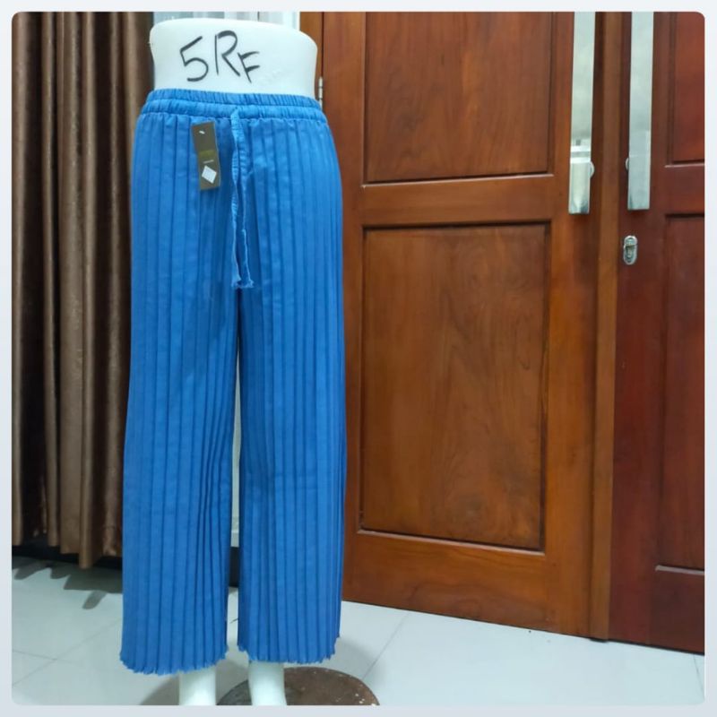 SERBA 35 | Celana Wanita Softjeans greige Promo murah | bawahan cewek kekinian-Cln kulot plisket