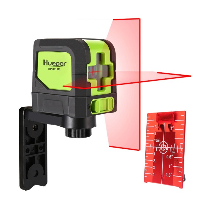 Huepar Self Leveling Projector Green Laser 2 Line Horizontal Vertical