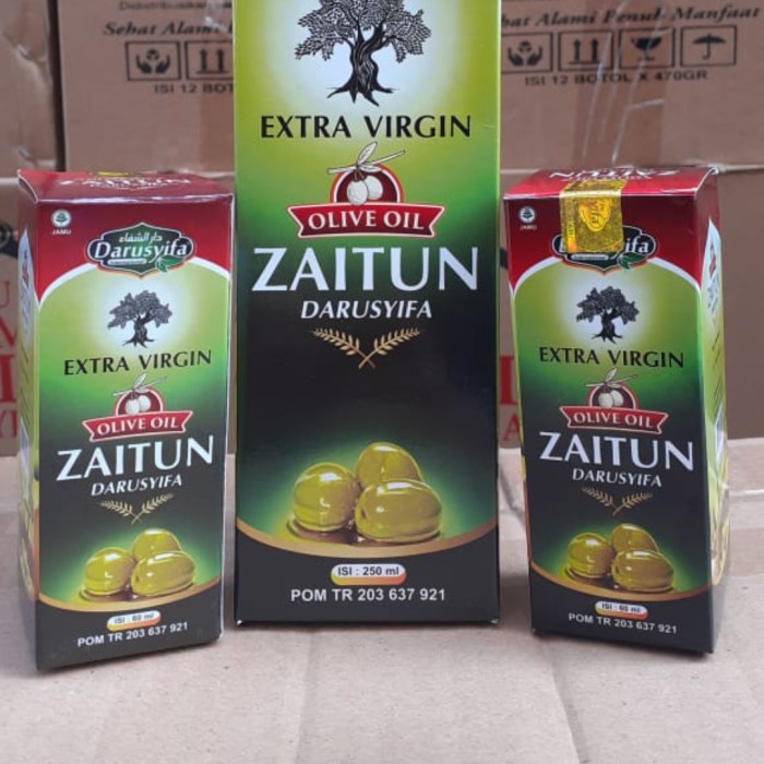 

Minyak Zaitun Darusyifa Extra Virgin Olive Oil 60 ml