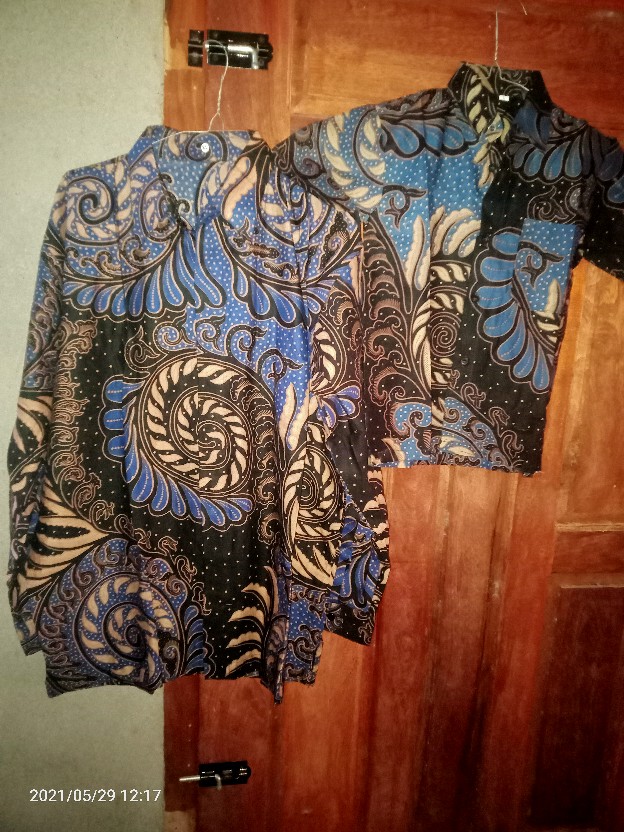 Bisa Pisah Batik Couple Keluarga Sania Ruffle Ori Ndoro Jowi Termurah