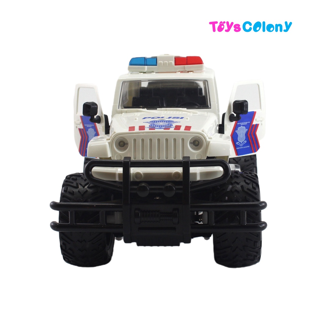 MAINAN ANAK MOBIL REMOTE CONTROL MOBIL POLISI JEEP 998-12