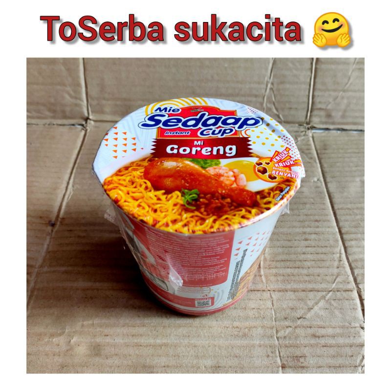 

Mie Sedaap instan Cup rasa mi Goreng