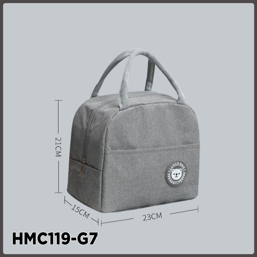 TAS BEKAL LUNCH COOLER BAG TAS TERMAL BOX MAKANAN ALUMINIUM KOTAK MAKAN