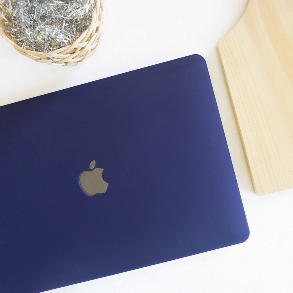 MACBOOK Case MATTE DARKBLUE NEW AIR PRO RETINA 11 12 13 14 15 16 INCH NON /  WITH CD ROOM / TOUCHBAR / TOUCH ID / M1 2020 2021 2022