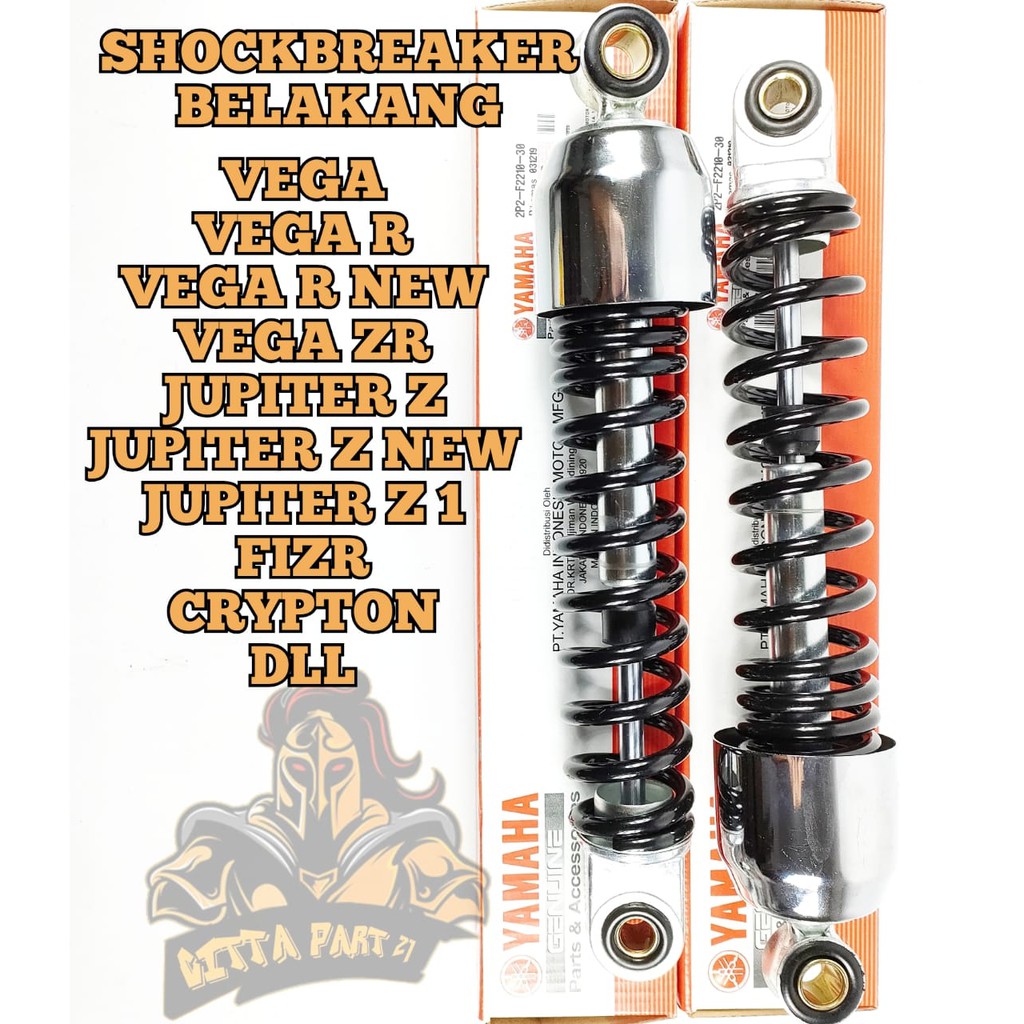 SHOCKBREAKER SHOCK BELAKANG YAMAHA KUALITAS ASLI ORIGINAL YAMAHA JUPITER Z JUPITER Z1 VEGA ZR VEGA R NEW FIZR CRYPTON DLL