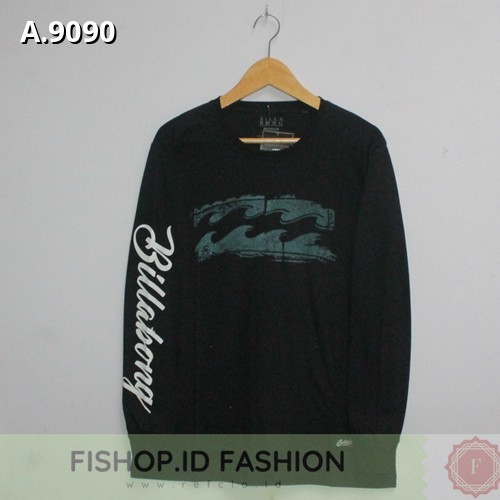 Kaos Surfing Distro Pria Billabong Premium Murah Lengan Panjang