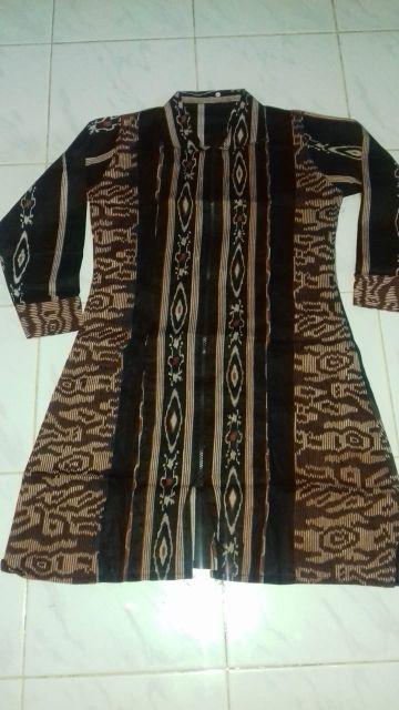 Murah Terlaris Serut Genes Jelita Tunic Navbor Yelbor Whitbor Creambor Tunik Batik