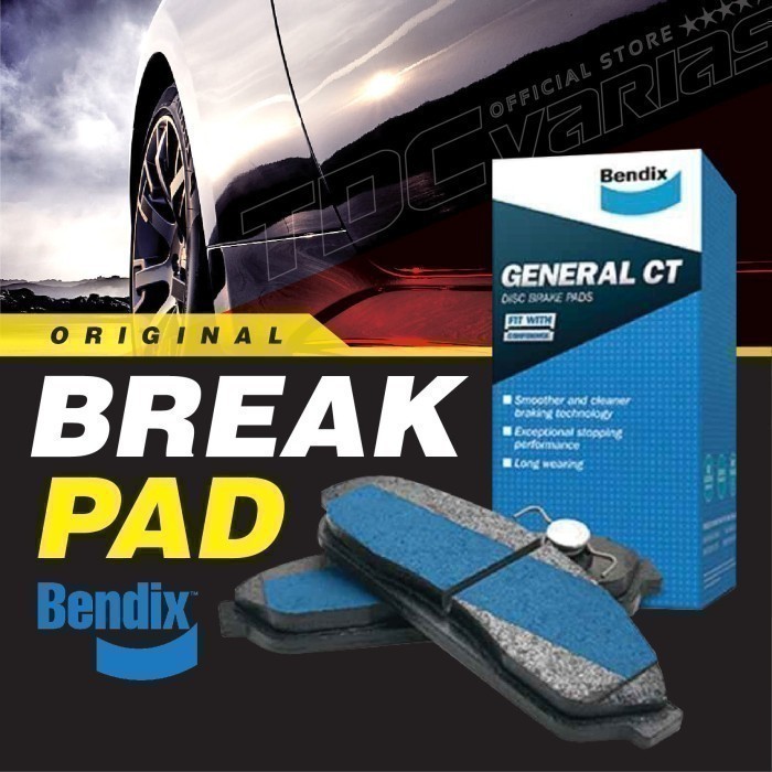 Kampas Rem New Mega Carry BENDIX Brake Pad DB 2434 GCT