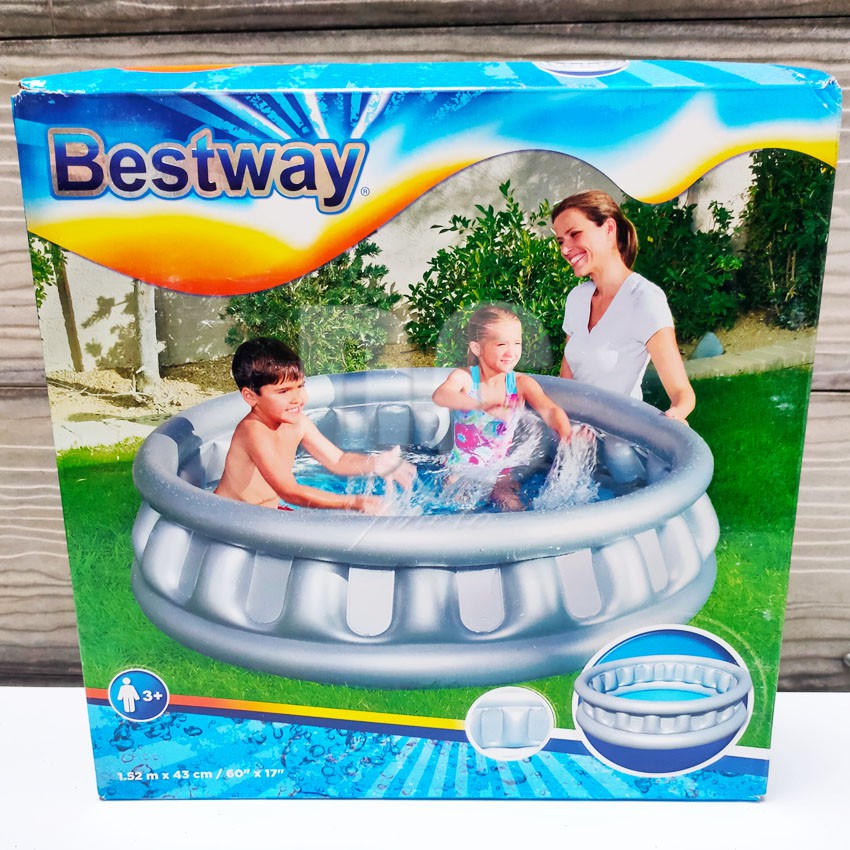 MALANG bisa GOJEK Kolam Renang Anak Bestway #51080 Spaceship Diameter 152 cm Tinggi 43 cm