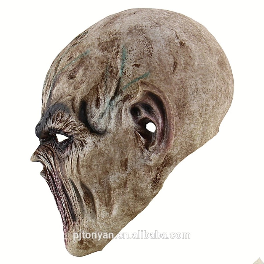 TOL-62 topeng latex zombie monster alien halloween mask pesta kostum