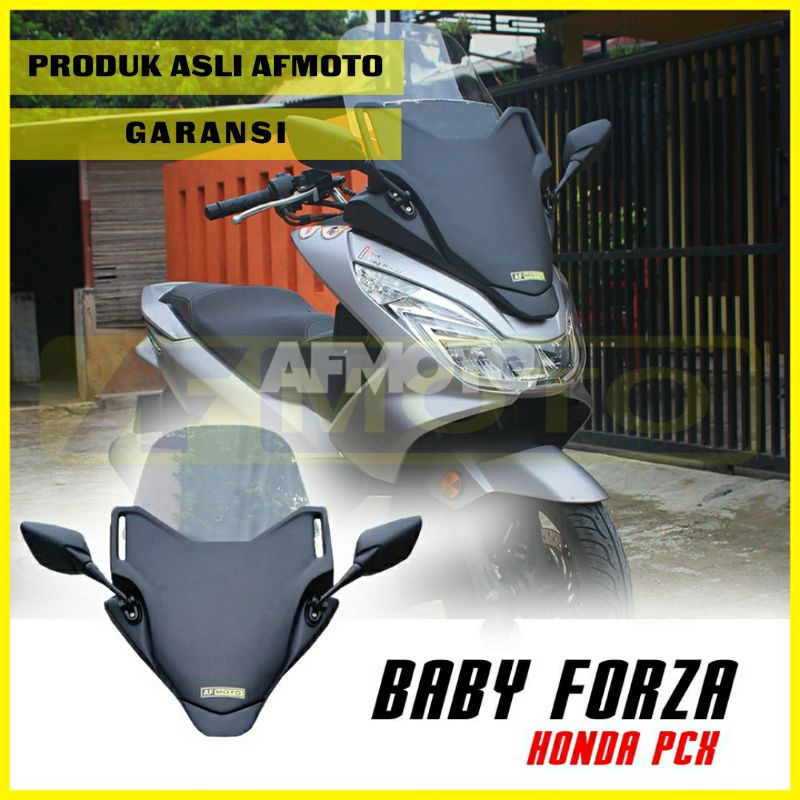BABY FORZA HONDA PCX CBU THAILAND WNDSHIELD PCX CBU SPION PCX CBU