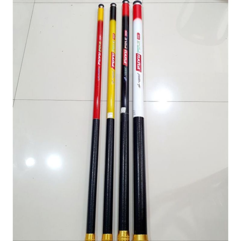 Tegek utecate puyu pole 6m, 7m, 8m, 10m / joran gabus 6m, 7m, 8m, 10m