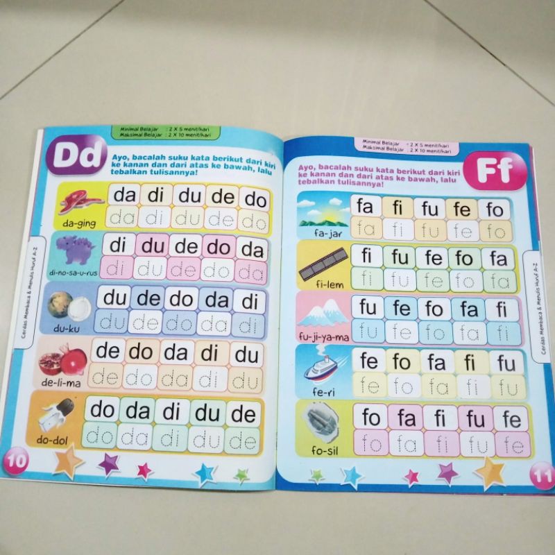 BUKU ANAK BUKU BELAJAR 10 MENIT CALISTUNG 64 HAL (21×28cm)