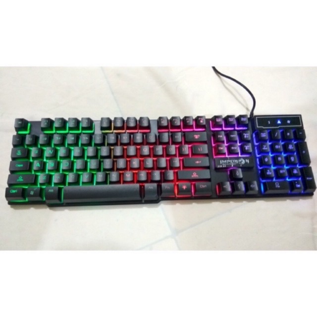 Imperion Sledgehammer 10 - Full Size Rainbow Gaming Keyboard