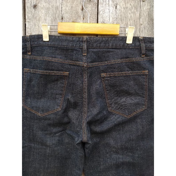 giordano jeans indigo slim fit size 34 second original