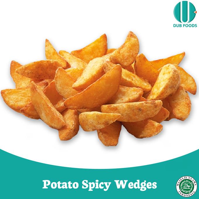 

Potato Wedges | Kentang Iris | Frozen Potato Wadges 2,5 Kg TERHEBOH