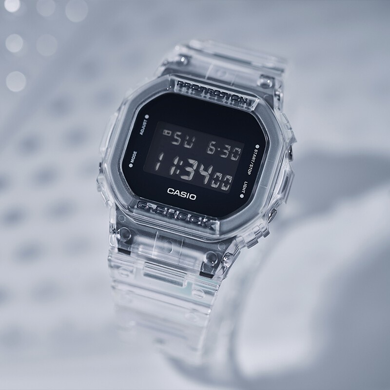 CASIO G-SHOCK Square Watch DW-5600 Series Watch DW-5600SKE-7PR Waterproof Sport Fashion Unisex Watch