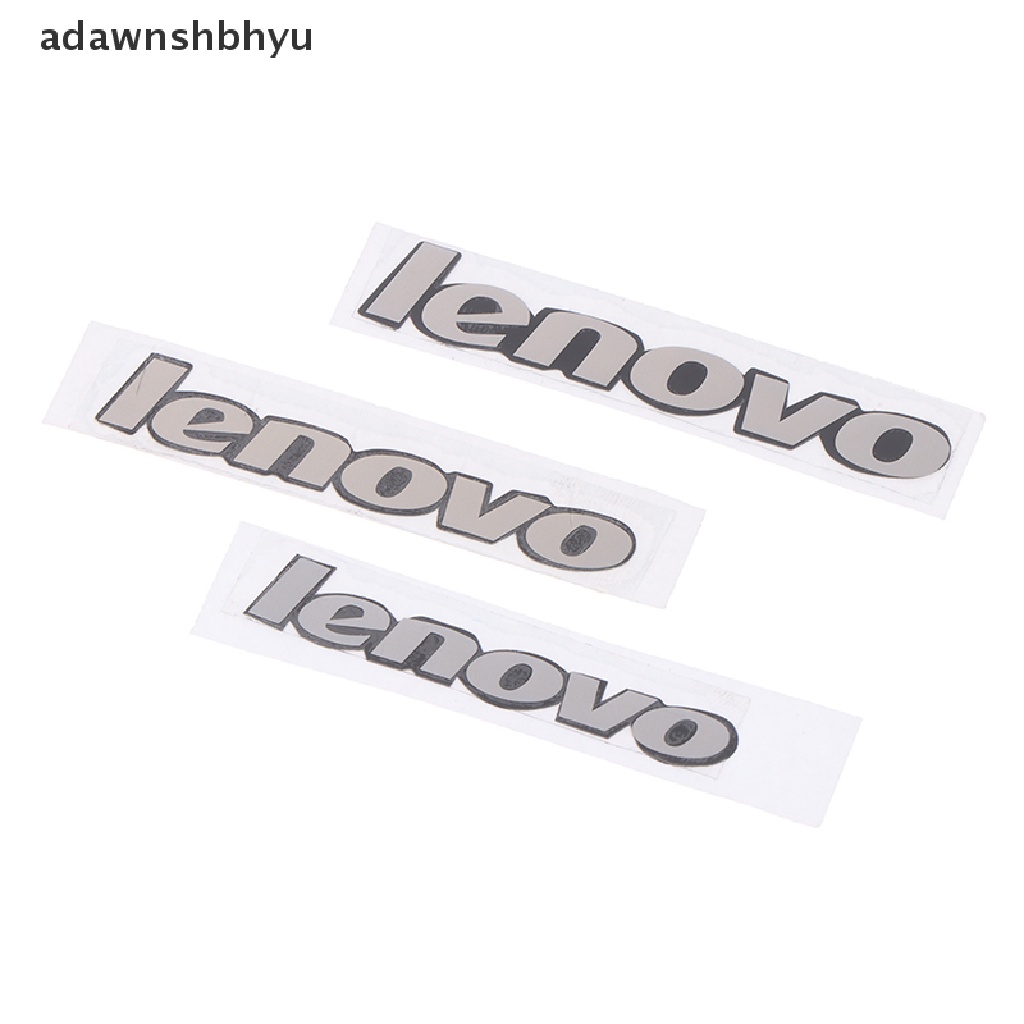 Adawnshbhyu Stiker Logo Logam Laptop Untuk Laptop Lenovo DIY Decor Laptop Metal Stickers