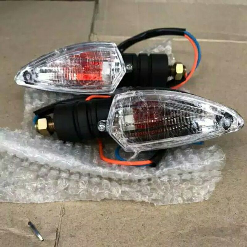 Sepasang Set 2pcs Lampu Sen Sein Vixion New - Sen Vixion Old