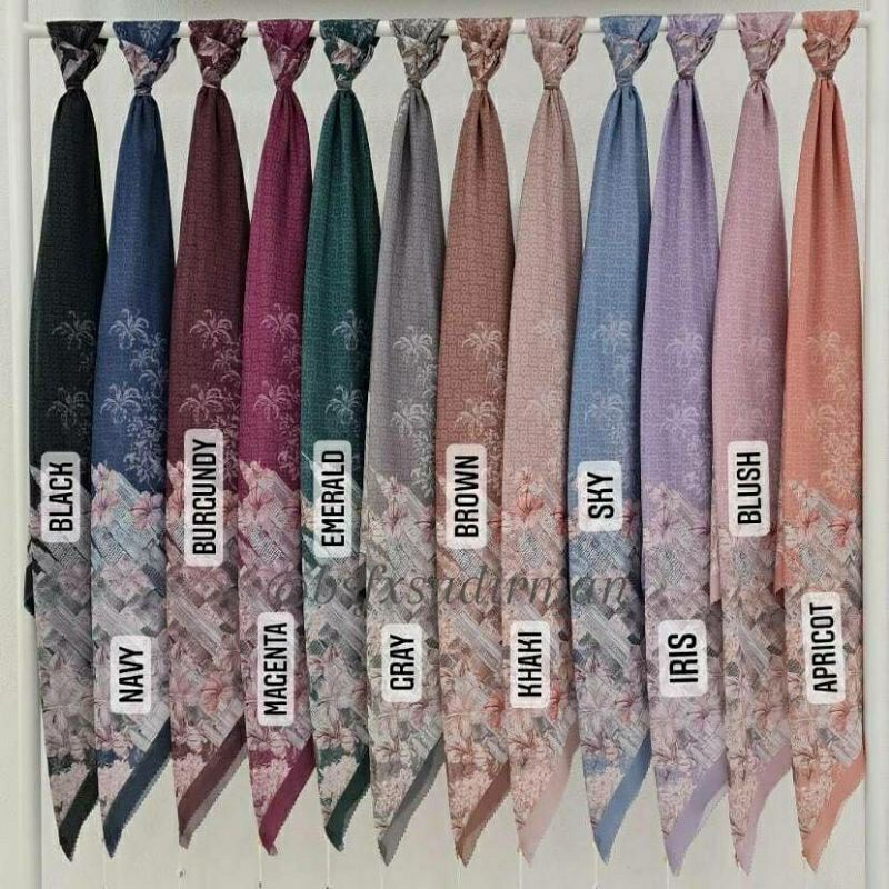 Malaya Series Buttonscarves