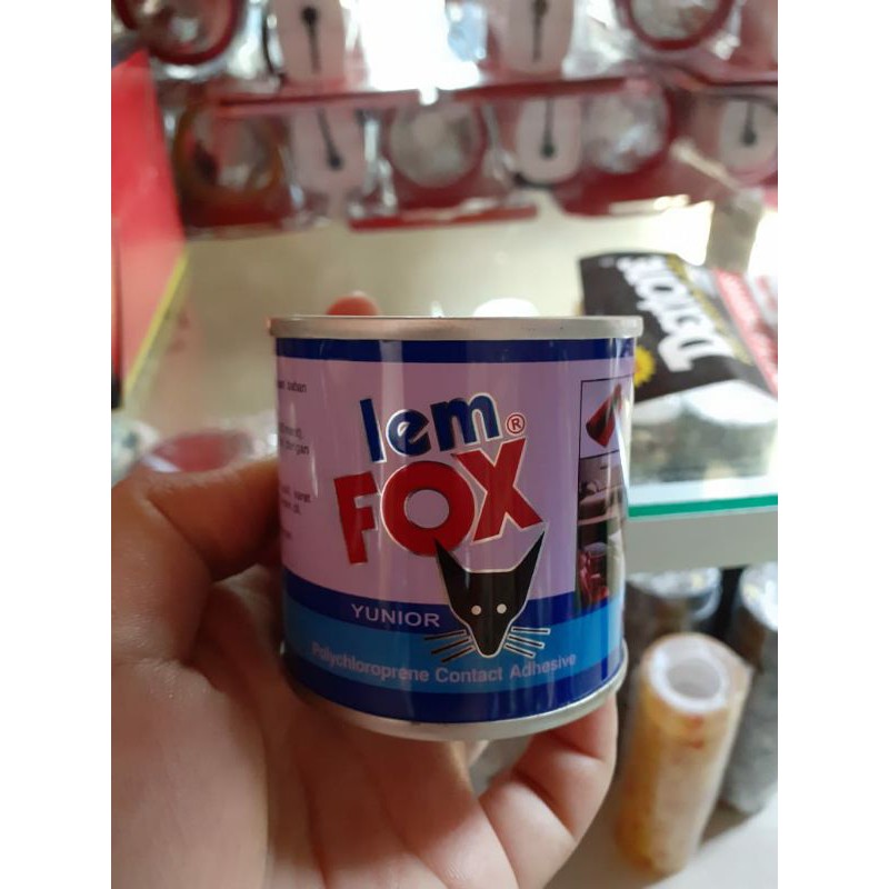 

Lem Kulit Karet Lem Fox Biru