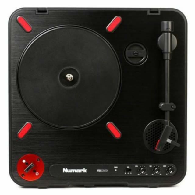 Numark PT01 Scratch - Portable USB Turntable with DJ Scratch Switch