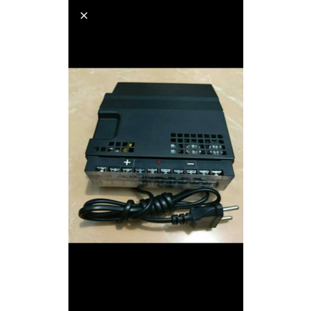 power supply dc 12vol 32amper merek SONY input ac 220vol 10cabang output adaptor dc