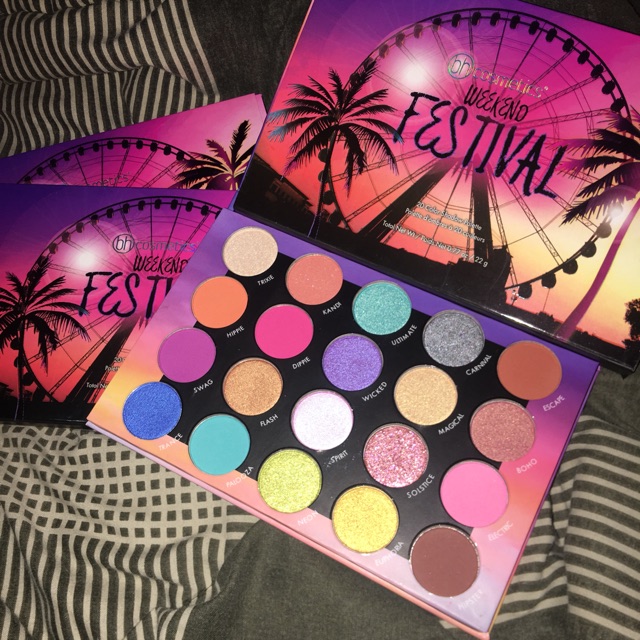 BH COSMETICS FESTIVAL PALETTE (Cynthia)