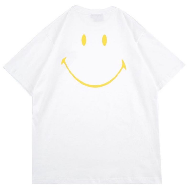 THANKSINSOMNIA X SMILEY Big Smile T-Shirt White UNISEX