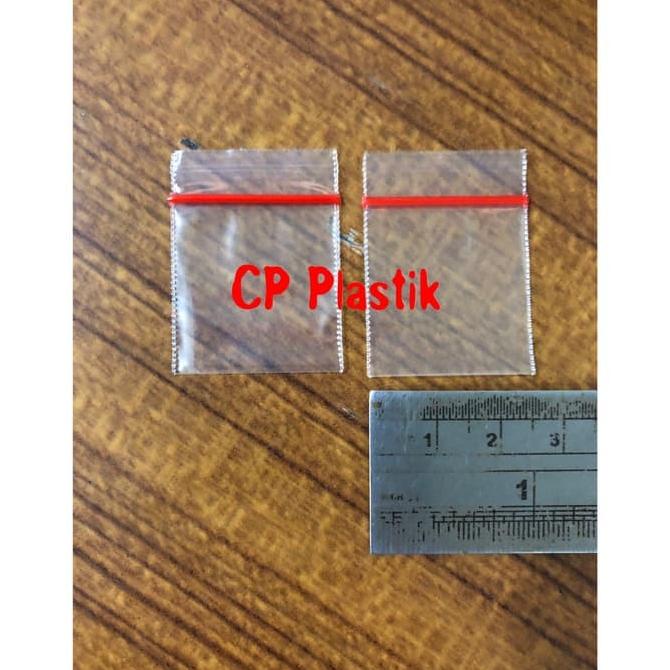 Plastik Klip Uk. 2x3 - Plastik Klip Uk. 2,5x3,5 - isi 100 lembar