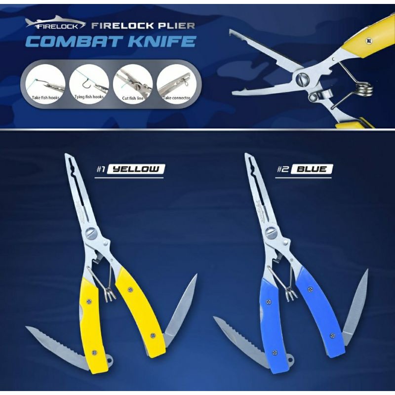 Firelock Pliers Combat Knife