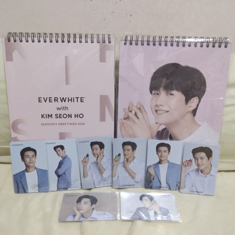 Kim Seon Ho Official Photocard Everwhite Hidden PC // Season Greeting Calendar Kim Seonho // Kalende