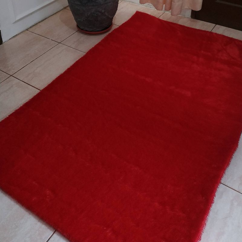 karpet bulu matras kasur lantai permadani ambal tikar nyaman enak empuk