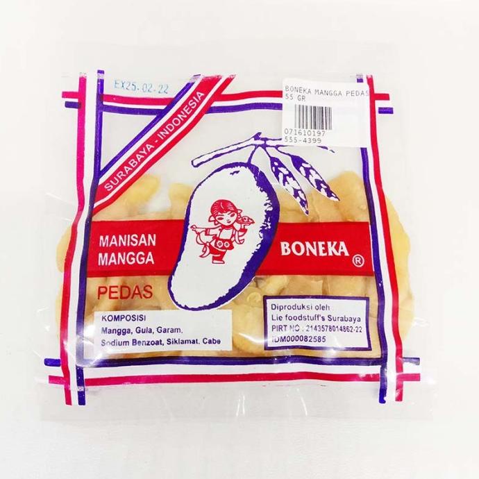 

favorit] BONEKA MANGGA PEDAS 55 GR